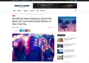 Newspaper WordPress Theme